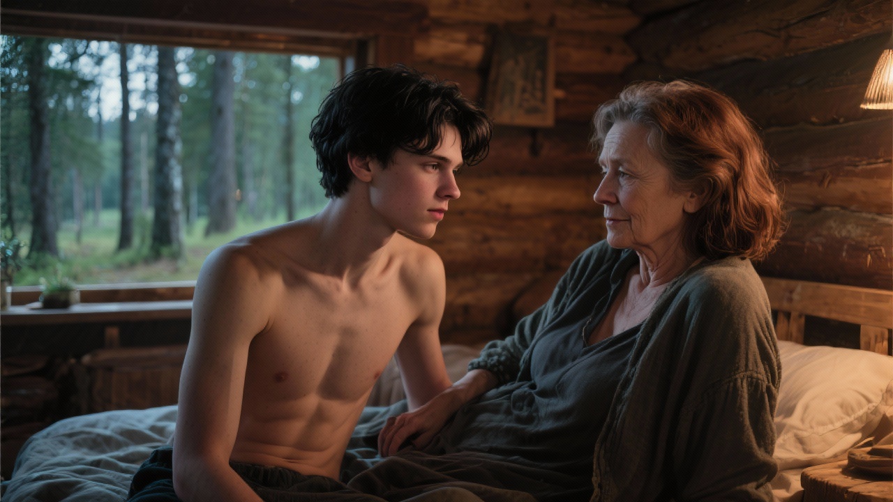 Snødekt Serenade i den Glemte Hytta